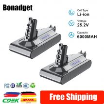 Batteria da 25,2 V per batterie agli ioni di litio Dyson V10 SV12 6000 mAh Batteria ricaricabile per aspirapolvere portatile Dyson Batteria di ricambio