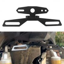 Motorrad Kennzeichen Halterung Rücklicht Halterung Unterstützung Klapp Kennzeichen Rahmen Halter Halterung Universal Motorrad Zubehör