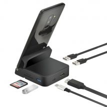 Stacja dokująca 8 w 1 typu C HUB Stacja dokująca do telefonu Stacja dokująca Dex Pad Stacja dokująca USB C do HDMI Zestaw ładowarki do Samsunga