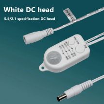USB/DC Body przełącznik czujnika ruchu na podczerwień PIR DC 5 V-24 V czujnik ruchu człowieka przełącznik detektora do listwy oświetleniowej LED