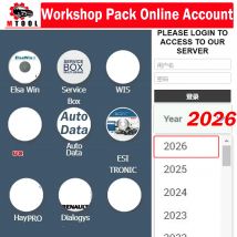 2026 Online Account Workshop Pack for Autodata All USA Auto-data Haynes PRO WIS data Service Box Elsa Win Car Repair Software