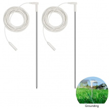 Erdungsstab, 2 Sätze Erdungsdraht, Schweißstäbe, Erdungsprodukte, elektrische Stangen für den Innenbereich, Anschluss an Mattenblätter, Pads, Decken