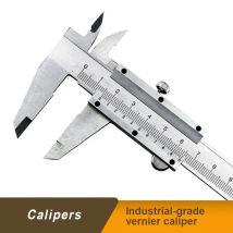 Calibro a corsoio industriale professionale Misurazione di precisione in acciaio al carbonio Strumento di misurazione di precisione metrico a quattro usi