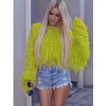 Quaste Winter Pullover Frauen Top Casual Lose Gestrickte Pullover Jumper Elegante Pullover Oversize Pullover Jersey Mujer Pull Femme