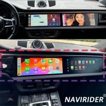 Android 2din Carplay para Porsche Macan 2011-2017 navi GPS para coche pantalla Dual 256GB 12,3 pulgadas Auto Radio reproductor de vídeo Multimedia HU