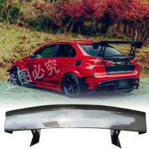 Suitable for Mitsubishi Lancer EVO X sedan VA style high-quality carbon fiber rear cover spoiler body kit splitter lip 2008-2017