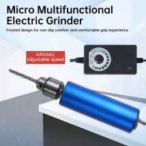 Mini smerigliatrice metallica portatile con controllo continuo della velocità 12.000 giri/min Smerigliatrice elettrica per lucidatura e incisione Trapano elettrico