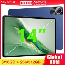 2025 nueva pantalla grande de 14 pulgadas Android 14 Tablet PC 16gb + 512GB llamada telefónica 5G WIFI niños Pad tableta para clase educativa en línea