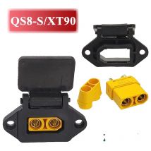 XT90 QS8-S Anti Zündung Ladegerät Stecker Männlich Weiblich Modifikation Batterie/Elektrische Motorrad Lade Port Stecker T typ-Shell
