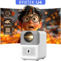 BYINTEK LOVE U4 Smart Mini Proiettore Home Theater 4K 1080P Video Android WIFI per Cinema Smartphone