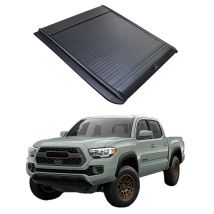 Akcesoria samochodowe 4x4, wysuwana aluminiowa roleta, osłona klapy bagażnika do Toyota Tacoma