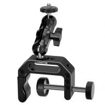 Morsetto per fotocamera Lanxire con Mini braccio magico per fotocamera, Action Camera, Flash, luce, microfono, Monitor, telecamera di sicurezza