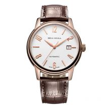 Möwe Herren uhr Geschäft automatische mechanische Armbanduhr Mode einfachen Gürtel wasserdichte Herren uhr reloj hombre 519,615