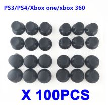 100 Stücke 3D Analog Joystick Stick Ersatzmodul Pilzkappe Für Sony PS4 Playstation 4 5 PS5 Xbox one / 360 Thumbstick Abdeckung