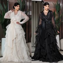 Maßgeschneiderte, komplizierte, modische Organza-Falten, gerüschte, drapierte Schärpe, Schleife, A-Linie, V-Ausschnitt, lange Kleider, maßgeschneiderte Anlasskleider, formell