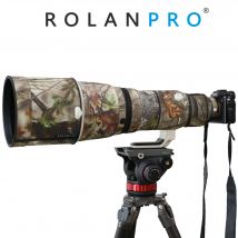 ROLANPRO Lens Coat For Sony FE 600mm F4 GM OSS Waterproof Rainproof Lens Protective Cover SEL600F40GM Camouflage Rain Cover Case