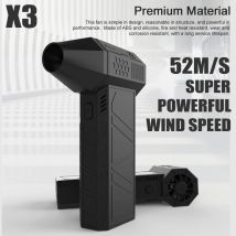 130000 RPM Turbofan High Power Jet Fan Bürstenlosen Motor Variable Geschwindigkeit Staub Gebläse Reinigung Werkzeug Air Duster Handheld Luft Gebläse