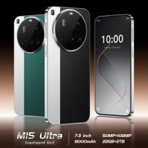 Originale M15 Versione Ultra Globale Smartphone Snapdragon8 Gen3 16G + 1TB 8000mAh 72MP + 108MP 4/5G Rete Telefono Android Sbloccato
