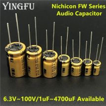 NICHICON FW seria 6.3V ~ 100V/1uF ~ 4700uF dostępny kondensator Audio HIFI na sprzęt Audio