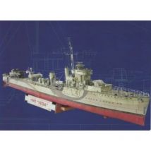 1/200 HMS Vega Kriegsschiff 3D-Papiermodell DIY handgemachtes Papercraft