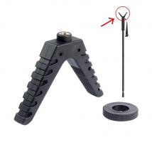 Taktisches Jagdzubehör Bipod für Gewehr Shooting Stick Rack V-Yoke Rack