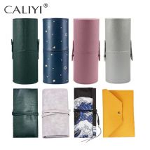 CALIYI Make-Up Pinsel Halter Tragbare Tasche Kosmetik Lagerung Eyeliner Lippenstift Make-Up Pinsel Stift Topf Organisieren Box Schönheit Werkzeuge