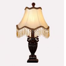 Moderne Stoff Schalt schreibtisch lampe Kristall Hotel Schlafzimmer Nachttisch Beleuchtung Wohnzimmer Foyer Studie Hochzeit Zimmer Tisch leuchte