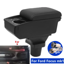 Für Ford Focus mk1 Armlehne Box Center Lagerung box getränkehalter Gewidmet Retrofit Auto Zubehör