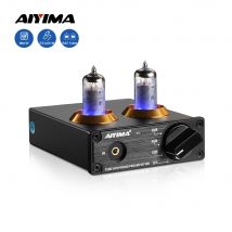 AIYIMA HiFi Vakuum 6A2 Rohr MM Phono Vorverstärker Vinyl Record Player Stereo Rohr Pre amp