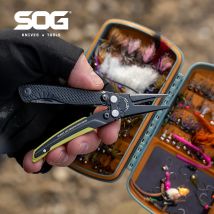 SOG 5 Strumenti Pinze da pesca multiutensile Mini Gadget EDC Piccoli utensili manuali pieghevoli multifunzionali per attrezzi da caccia da campeggio all'aperto