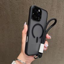 Magnetische iPhone 17 Air Matte Translucent Armor Case für iPhone 16 15 14 13 12 11 Pro Max Plus Wireless Charge stoßfeste Abdeckung