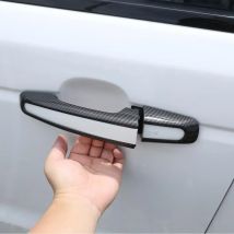 Für Land Rover Range Rover Sport Evoque Discovery Sport Discovery 5, ABS Schwarz Auto Türgriff Abdeckung Trim Aufkleber Auto Zubehör