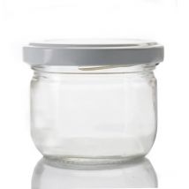 Camassia Tarro de cristal transparente 100ml | Envases | Tarro de cristal con tapa