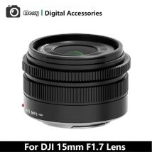 Neues Original DJI 15mm F1.7 M4/3 Objektiv für Panasonic GF6 GF7 GF8 GF9 GF10 GX85 G85 für Olympus EM10 EM5 EP5 EP3 EPL5 EPM2