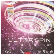 Sanwei T88 ULTRA-Spin T88-3 Tischtennis-Gummis, Doppel-Set, halbklebiger, elastischer Quick-Attack-Ping-Pong-Gummi mit feiner Steuerung