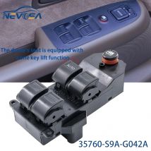 NEVOSA Für Honda CRV 2002 2003-2006 Civic 2001-2005 35760-S9A-G042A Auto LHD Fensterheber Schalter 35760S9AG042A 35750S5AA02ZA
