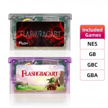 REMANK V1.5 Flash GBA Cart FLASHGBACART GBA Card GBA Cartridge 100+Retro Game RTC 1M Flash GBC with GBA GBC GB NES Compatible DS