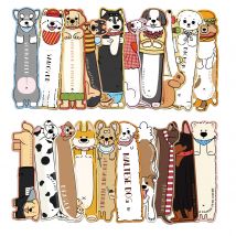 30PCS Lesen Hund Thema Lesezeichen Nette Leseseiten Buch Tags Student Kreative Geschenke Dekoration Seite Tags Karten