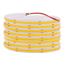 Striscia LED COB 320 384 480 528 LED COB flessibile ad alta densità FOB Luce LED RA90 Nastro LED Nastro lineare dimmerabile DC 12V 24V