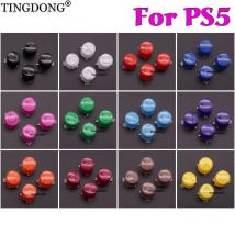 Ersatz Kunststoff Kristall abxy a b x y Tasten d Pad Driection Key Kit für ps5 v1 v2 v3 BDM-010 020 030 Controller