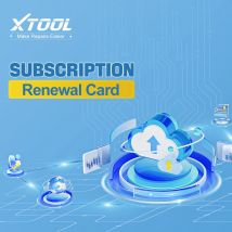 XTOOL Strumento diagnostico automobilistico Servizio di aggiornamento scanner OBD2 per auto -1 anni di tariffa di aggiornamento