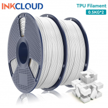 Premium-TPU-Filament 0,5 kg 1,75 mm 95 A für 3D-Drucker |   Hohe Elastizität + hitzebeständig |   Schneller Versand |   Mehrfarbige Optionen