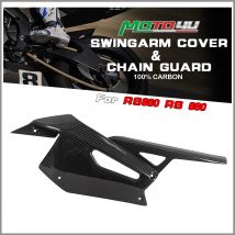 Für Aprilia RS660 RS 660 Tuono 660 100% Carbon Fiber Front Chain Schutz Abdeckung Motorrad Schwinge Abdeckung