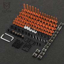 Motorrad CNC Aluminium Verkleidungsschrauben Kit Schrauben Muttern für 1190 AdventuRe/R 1290 Super R/GT RC390 RC 200 390 250 690 690 SMCR