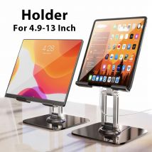 Tablet-Halter 360° °   Drehbarer, faltbarer Desktop-Ständer für iPad Pro 13, 11, Xiaomi, Huawei, Samsung, Pad, Telefonunterstützung, tragbare Halterung