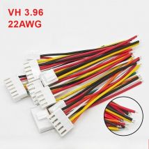 2/5 Pezzi Connettore Femmina VH 3.96mm per Cavo Elettrico, 2-12 Pin, Cavo 22AWG Lunghezza 100/200/300mm