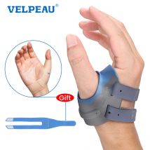 VELPEAU Tutore per pollice CMC con stecca per limitazione della memoria della forma, stabilizzatore articolare CMC per l'artrite del pollice basale e il sollievo dal dolore