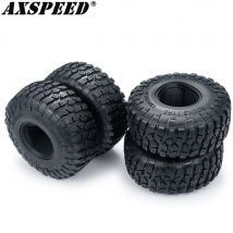 AXSPEED 1.9 "pneumatici per ruote pneumatici da roccia in gomma 120mm per 1/10 RC Crawler Car Axial SCX10 90046 AXI03007 D90 D110 TF2 TRX4 TRX6