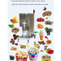 New Designed Frozen Yogurt Ice Cream Blending Machine Fruit Ice Cream Mixer Machine Milk Shaker Machine