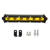 7 Zoll 18 W zitronengelbes Arbeitslicht LED-Lichtleiste Autozubehör für Offroad 4x4 SUV ATV Traktor Boot LKW DC12V 24V